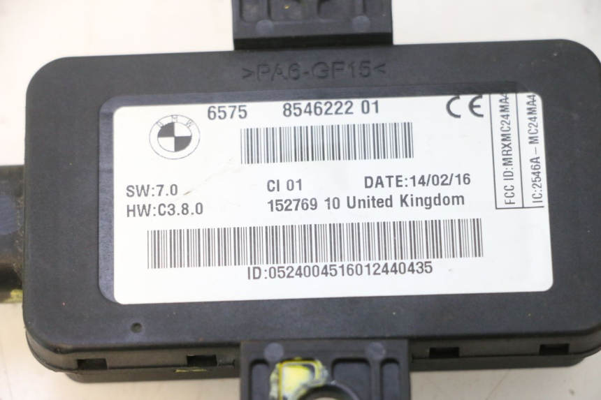 photo de UNIDADE DE CONTROLE DE PRESSÃO DOS PNEUS BMW C SPORT 650 (2015 - 2021) - Detalhe da peça