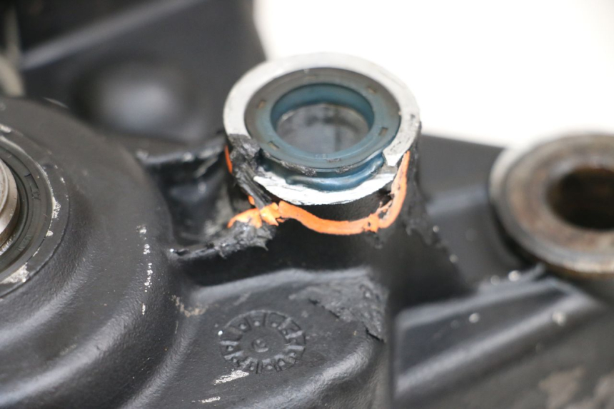 photo de CARTER INFERIOR DO MOTOR CAGIVA SUPER CITY 125 (1992 - 1997) - Ampliação técnica