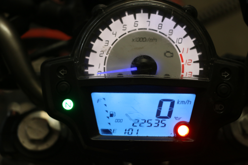 photo de CONTADOR KAWASAKI ER-6 ER6 N 650 (2012 - 2016) - Zoom do estado de desgaste