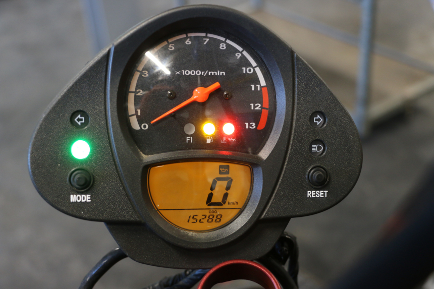 photo de CONTADOR KAWASAKI ER-6 ER6 N 650 (2005 - 2009) - Zoom do estado de desgaste