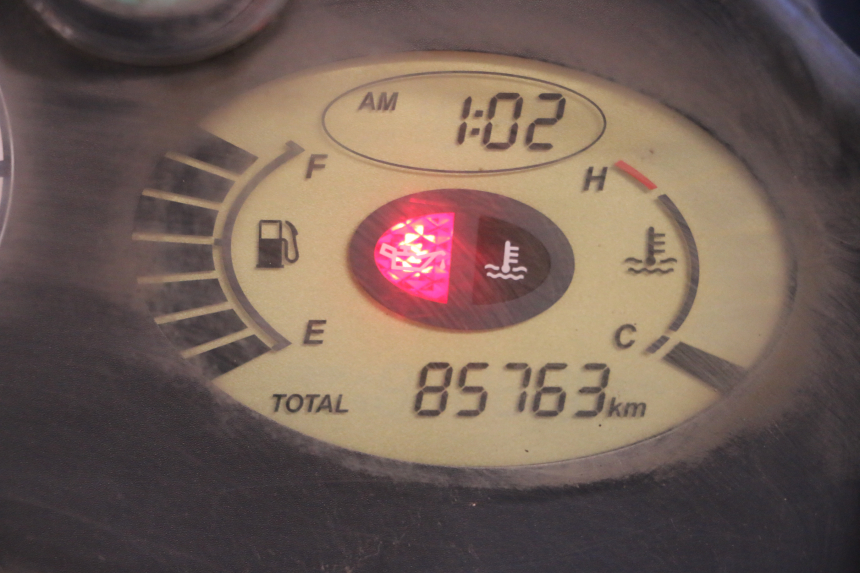 photo de CONTADOR  HONDA FJS SILVER WING SILVERWING 400 (2005 - 2008) - Zoom do estado de desgaste