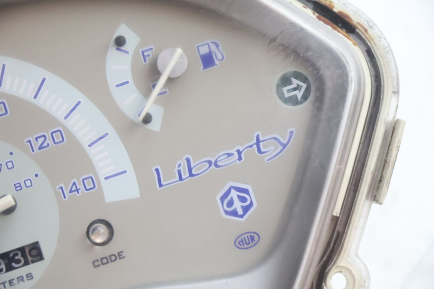 photo de CONTADOR PIAGGIO LIBERTY 125 (1998 - 2008) - Zoom do estado de desgaste