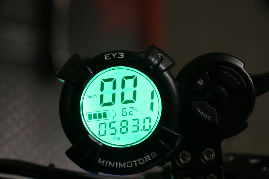 photo de CONTADOR  DUALTRON MINI SPECIAL 1 - Zoom do estado de desgaste