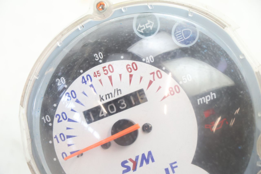 photo de CONTADOR SYM MIO 50 (2005 - 2010) - Zoom do estado de desgaste