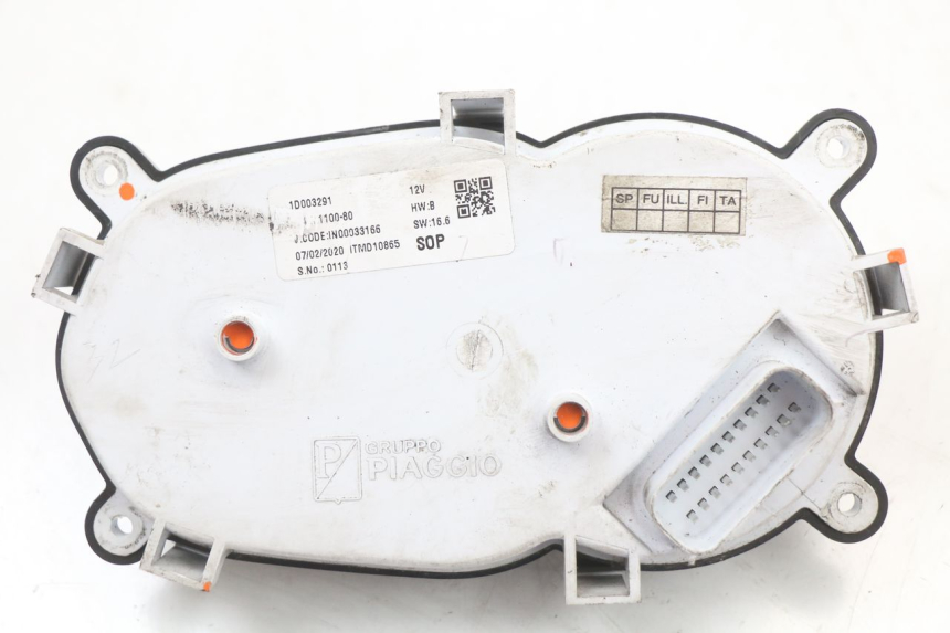 photo de CONTADOR PIAGGIO NEW TYPHOON 50 (2018 - 2021) - Vista geral