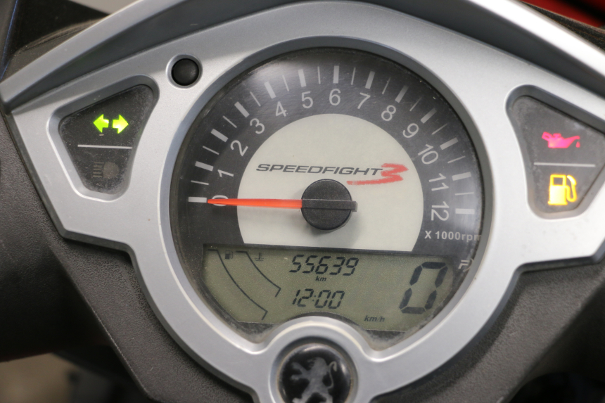 photo de CONTADOR PEUGEOT SPEEDFIGHT 3 LC 2T 50 (2009 - 2015) - Zoom do estado de desgaste