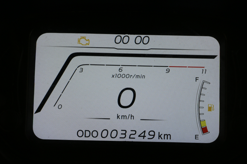 photo de CONTADOR JM MOTORS R-MAX TECH 50 (2024 - 2026) - Zoom do estado de desgaste