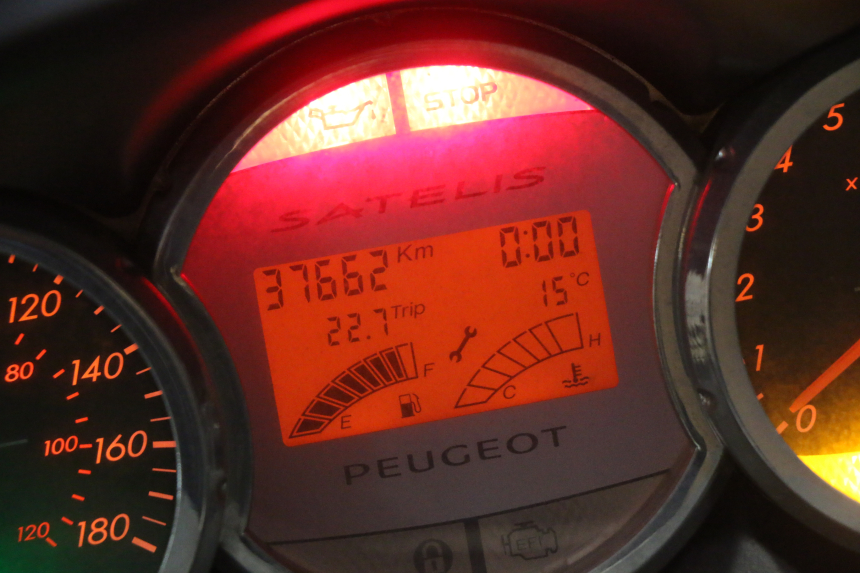 photo de CONTADOR PEUGEOT SATELIS 300 (2012 - 2015) - Imagem adicional