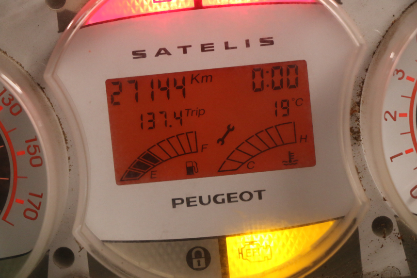 photo de CONTADOR PEUGEOT SATELIS 125 (2006 - 2009) - Inspeção visual