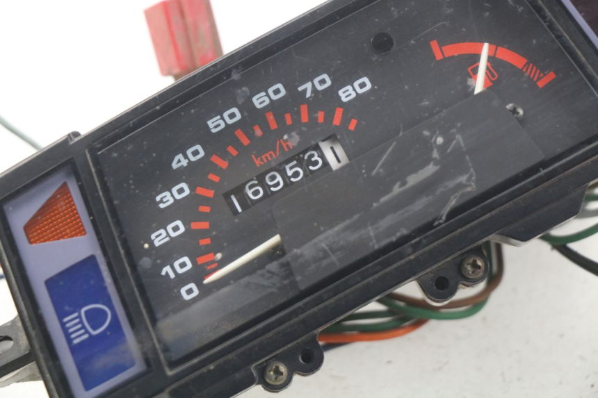 photo de CONTADOR PEUGEOT SC 50 (1988 - 1992) - Zoom do estado de desgaste