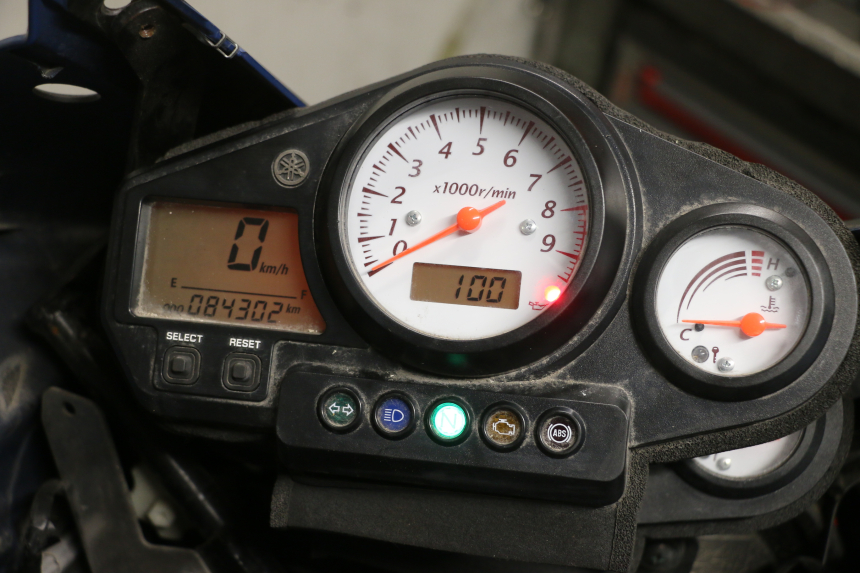 photo de CONTADOR  YAMAHA TDM ABS 900 (2002 - 2014) - Zoom do estado de desgaste