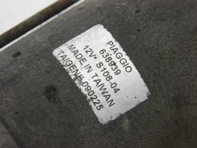photo de MOTOR DE ARRANQUE PIAGGIO MP3 400 (2007 - 2009) - Zoom do estado de desgaste