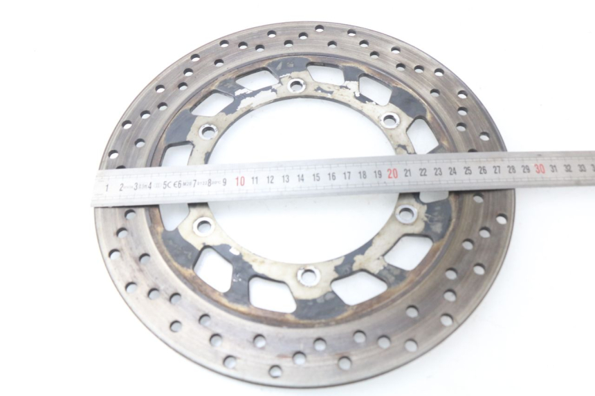 photo de DISCO DE FREIO TRASEIRO YAMAHA FJR ABS 1300 (2006 - 2012) - Zoom do estado de desgaste