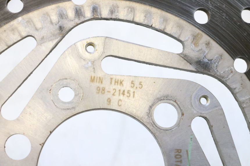 photo de DISCO DE FREIO TRASEIRO CAN-AM SPYDER RS 1000 (2008 - 2012) - Estado da superfície