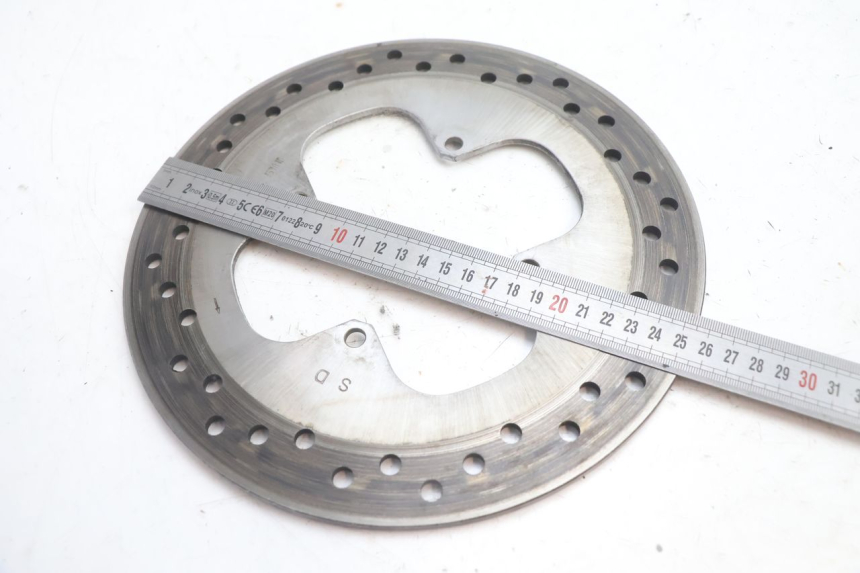 photo de DISCO DE FREIO TRASEIRO HONDA VFR FI RC46 800 (1998 - 2001) - Zoom do estado de desgaste