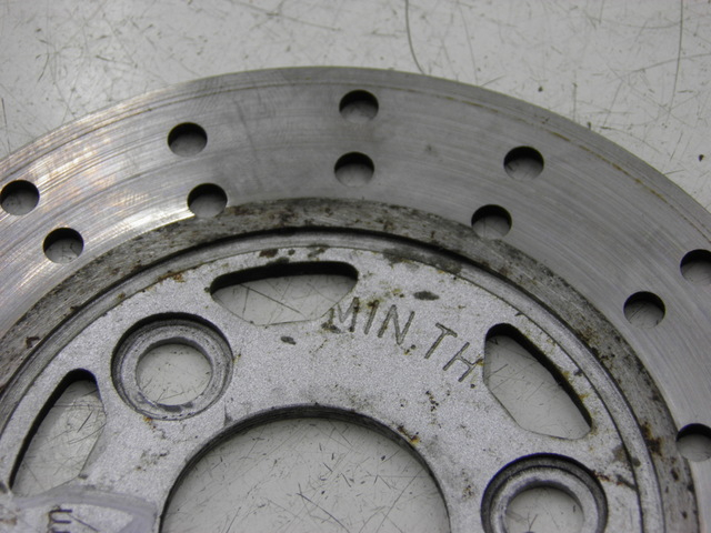 photo de DISCO DE FREIO DIANTEIRO BHM REVENGER 50 (2009 - 2015) - Detalhe da peça