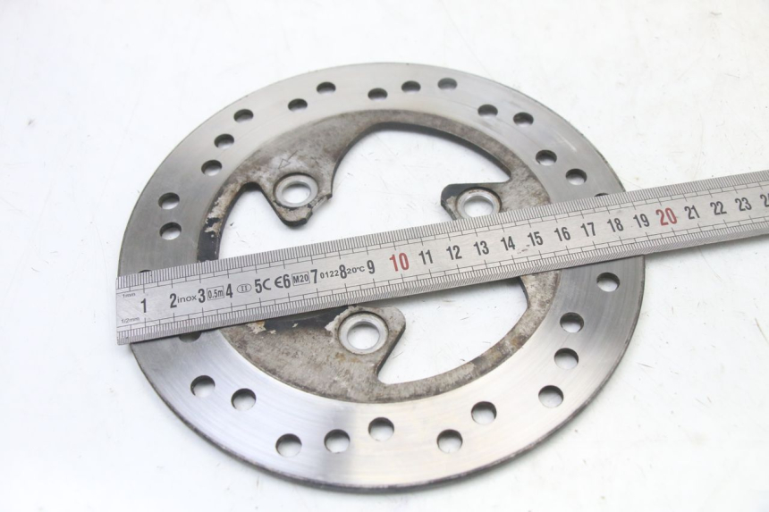photo de DISCO DE FREIO DIANTEIRO YAMAHA AEROX 50 (1997 - 2006) - Zoom do estado de desgaste