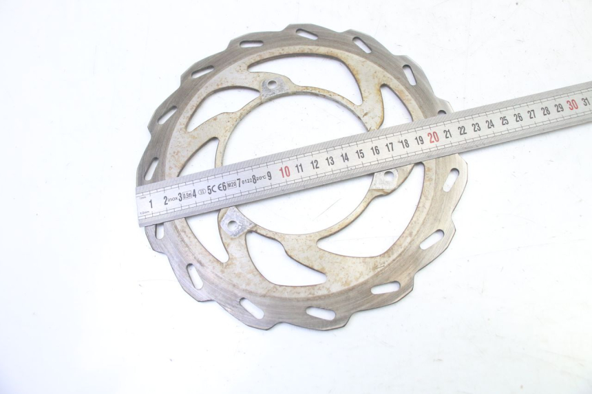 photo de DISCO DE FREIO DIANTEIRO YAMAHA YZ 85 (2022 - 2025) - Zoom do estado de desgaste