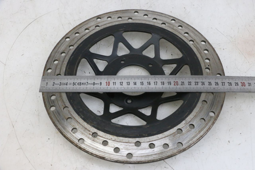 photo de DISCO DE FREIO DIANTEIRO KYMCO ZING 125 (1997 - 2003) - Zoom do estado de desgaste