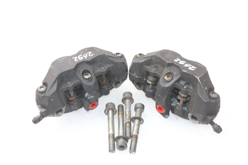 photo de PINÇA DE FREIO DIANTEIRA SUZUKI GSX-R GSXR 600 (2008 - 2010) - Zoom do estado de desgaste