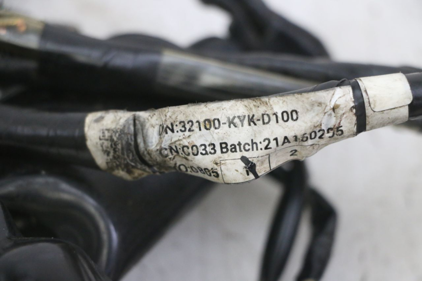 photo de FAIXA DE CABOS HONDA CRF-F CRF F 110 (2019 - 2022) - Zoom do estado de desgaste