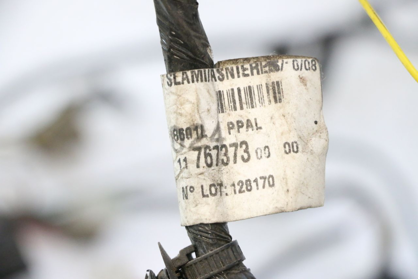photo de FAIXA DE CABOS PEUGEOT LUDIX 50 (2005 - 2007) - Zoom do estado de desgaste