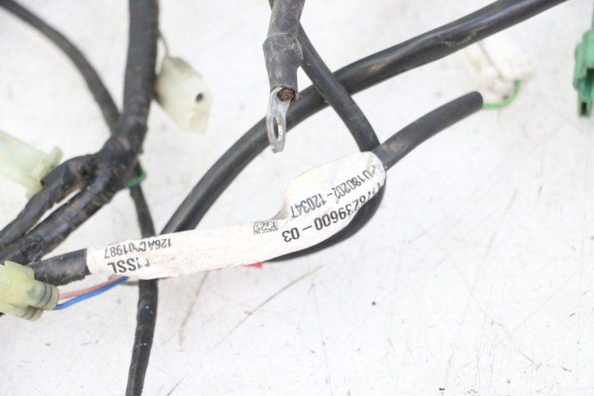 photo de FAIXA DE CABOS PEUGEOT SATELIS 125 (2013 - 2018) - Pontos de fixação