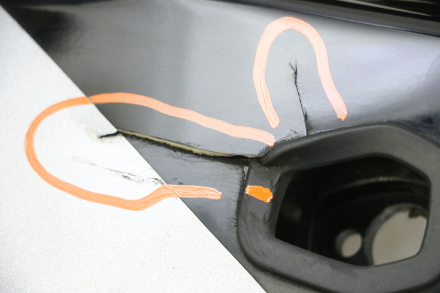 photo de LATERAL DIANTEIRO DIREITO HONDA NSR R 125 (1994 - 2003) - Estrutura - ampliação