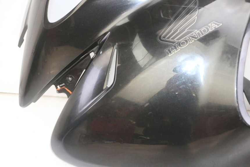 photo de LATERAL DIANTEIRO ESQUERDO HONDA NTV DEAUVILLE ABS 700 (2007 - 2016) - Zoom do estado de desgaste
