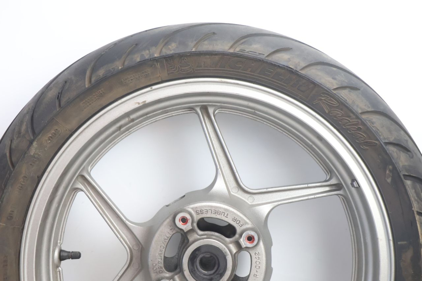 photo de ARO TRASEIRO E PNEU KAWASAKI ER-6 ER6 N 650 (2005 - 2009) - Detalhe da peça