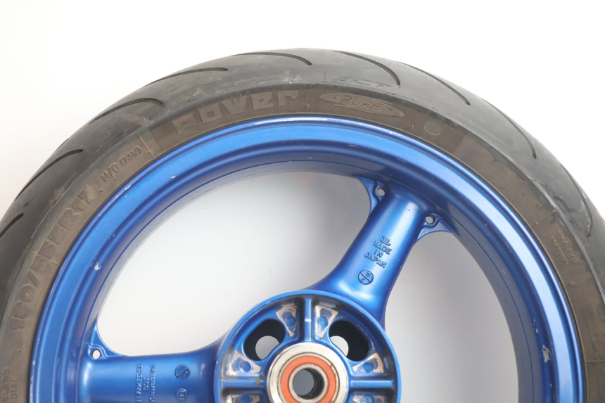 photo de ARO TRASEIRO E PNEU KAWASAKI ZX-6R ZX6R 600 (2000 - 2002) - Detalhes característicos