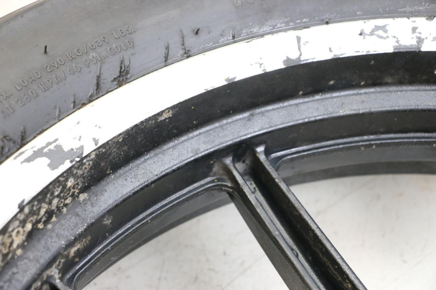 photo de ARO TRASEIRO KEEWAY TX 50 (2008 - 2015) - Zoom do estado de desgaste