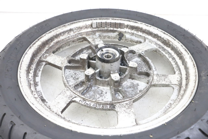 photo de ARO DIANTEIRO HYOSUNG GV AQUILA 125 (2000 - 2009) - Zoom do estado de desgaste