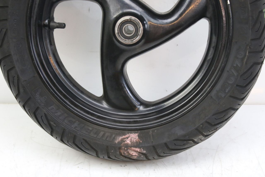 photo de ARO DIANTEIRO PEUGEOT ELYSTAR 50 (2002 - 2014) - Zoom do estado de desgaste