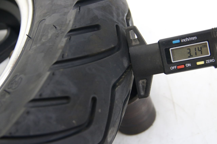 photo de ARO DIANTEIRO JM MOTORS GT LINE 4T 50 (2021 - 2023) - Zoom do estado de desgaste