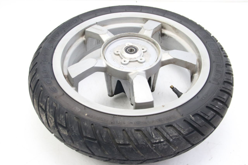 photo de ARO DIANTEIRO PEUGEOT SATELIS COMPRESSOR K15 125 (2006 - 2009) - Zoom do estado de desgaste