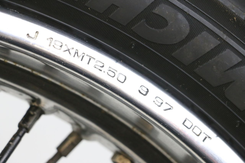 photo de ARO DIANTEIRO YAMAHA XVS DRAG STAR DRAGSTAR 650 (1997 - 2007) - Zoom do estado de desgaste