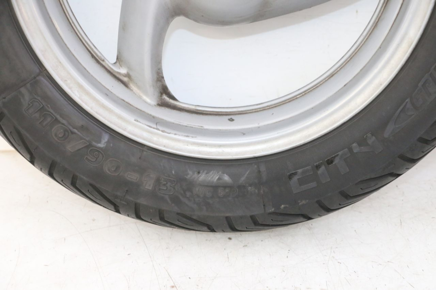 photo de ARO DIANTEIRO E PNEU HONDA FES S-WING SWING ABS 125 (2007 - 2015) - Marcações e referências