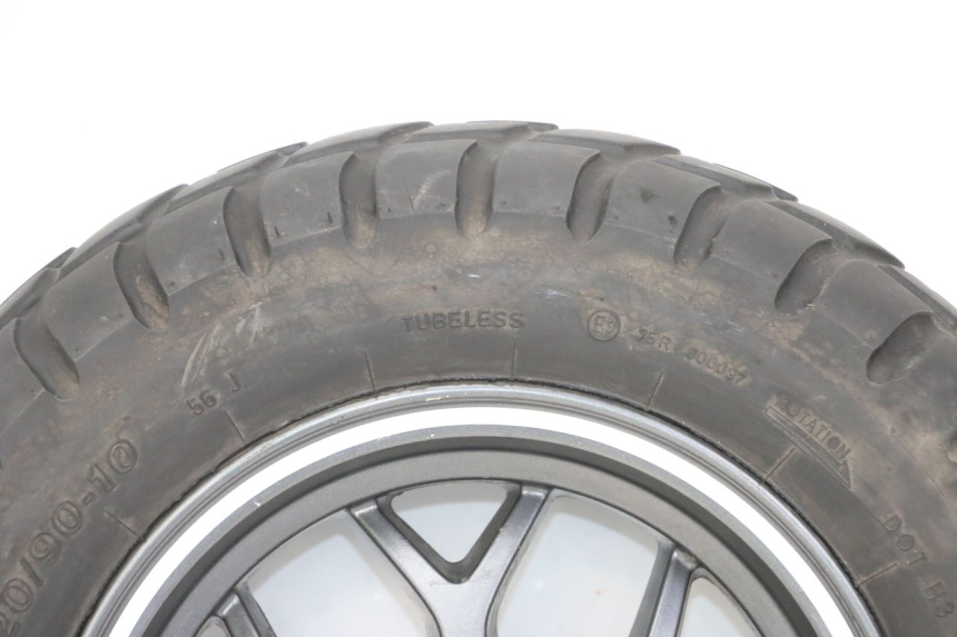 photo de ARO DIANTEIRO E PNEU MBK BOOSTER SPIRIT NAKED 50 (2004 - 2017) - Detalhes característicos