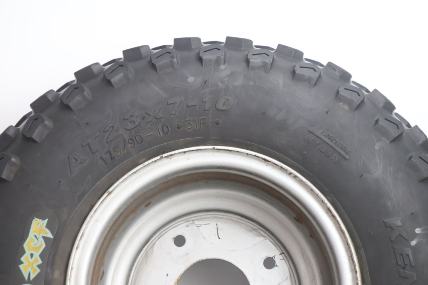 photo de ARO DIANTEIRO E PNEU KYMCO MXU R 250 (2004 - 2010) - Marcações e referências