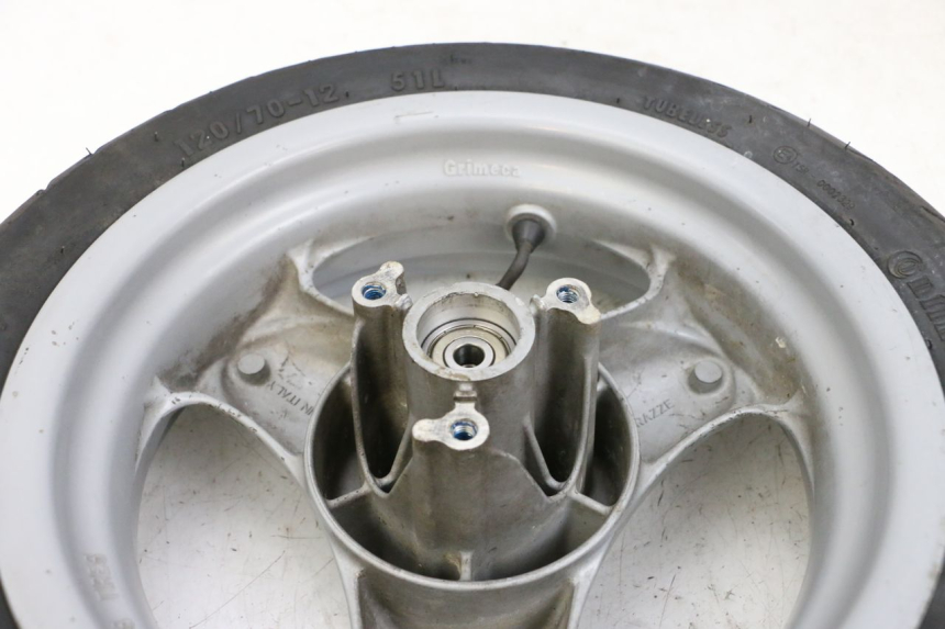 photo de ARO DIANTEIRO E PNEU YAMAHA NEO'S NEOS 2T 50 (1998 - 2007) - Estado da superfície