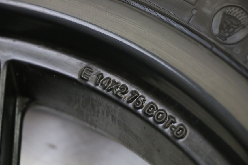 photo de ARO DIANTEIRO E PNEU PIAGGIO NEW TYPHOON 50 (2018 - 2021) - Ampliação dos componentes
