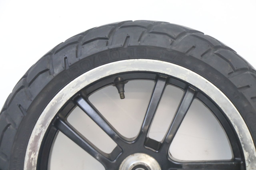 photo de ARO DIANTEIRO E PNEU PEUGEOT SPEEDFIGHT 3 LC 2T 50 (2009 - 2015) - Zoom do estado de desgaste