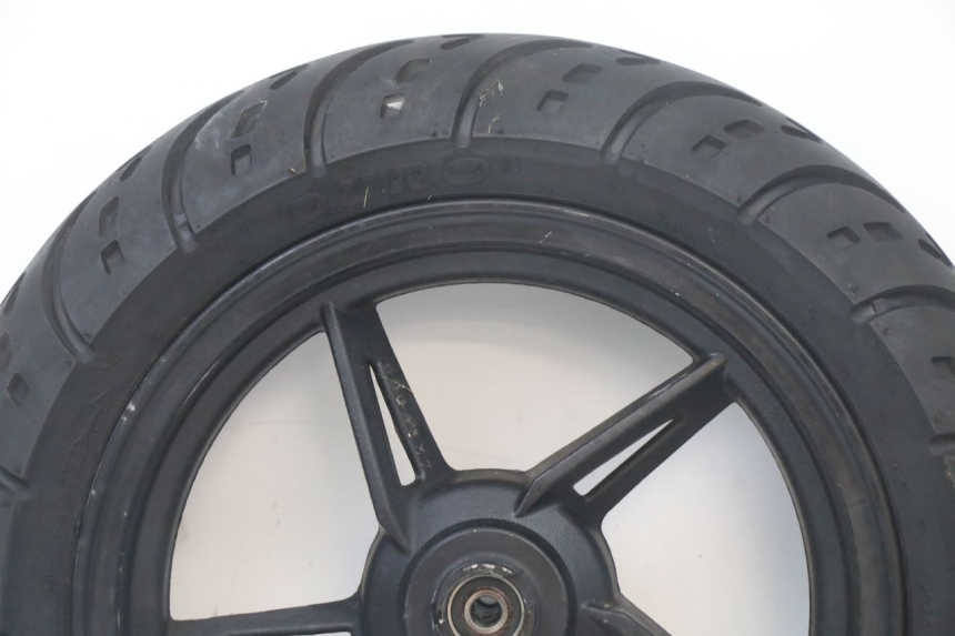 photo de ARO DIANTEIRO E PNEU TNT MOTOR ROMA 10' 2T 50 (2011 - 2018) - Zoom do estado de desgaste
