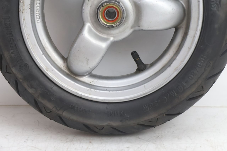 photo de ARO DIANTEIRO E PNEU PEUGEOT VIVACITY 50 (1998 - 2003) - Zoom do estado de desgaste