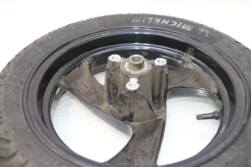 photo de ARO DIANTEIRO E PNEU PEUGEOT VIVACITY 50 (1998 - 2003) - Zoom do estado de desgaste
