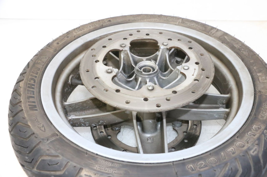 photo de ARO DIANTEIRO E PNEU PIAGGIO X9 EVOLUTION 125 (2003 - 2007) - Peça verificada
