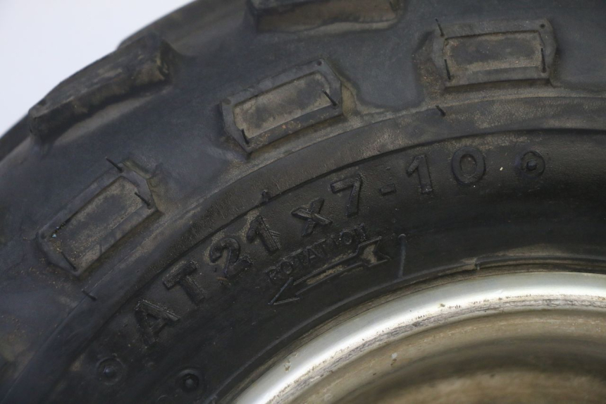 photo de ARO DIANTEIRO E PNEU YAMAHA YFM R RAPTOR 250 (2008 - 2014) - Zoom de qualidade