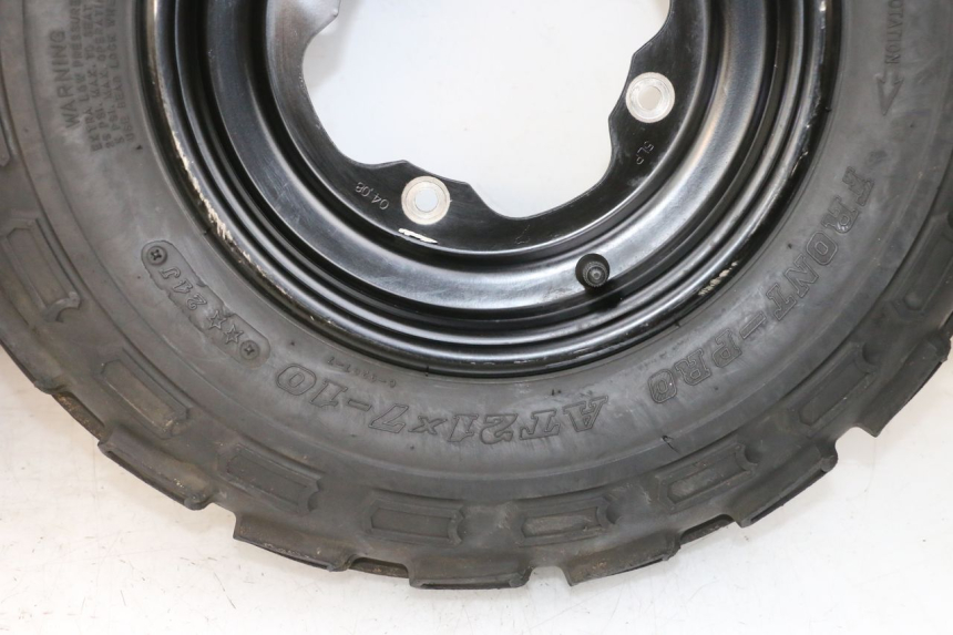 photo de ARO DIANTEIRO E PNEU YAMAHA YFM R RAPTOR 250 (2008 - 2014) - Vista de perto