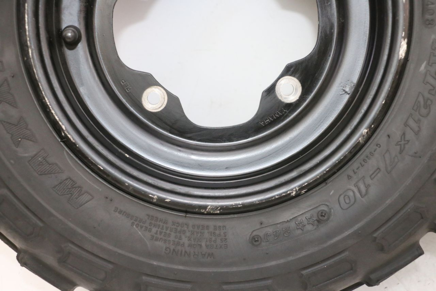 photo de ARO DIANTEIRO E PNEU YAMAHA YFM R RAPTOR 250 (2008 - 2014) - Pontos de fixação